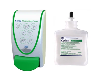 DEB SCJ Deb Cutan Moisturising Cream 1 Litre Cartridge & Dispenser (PROB01HCMC)