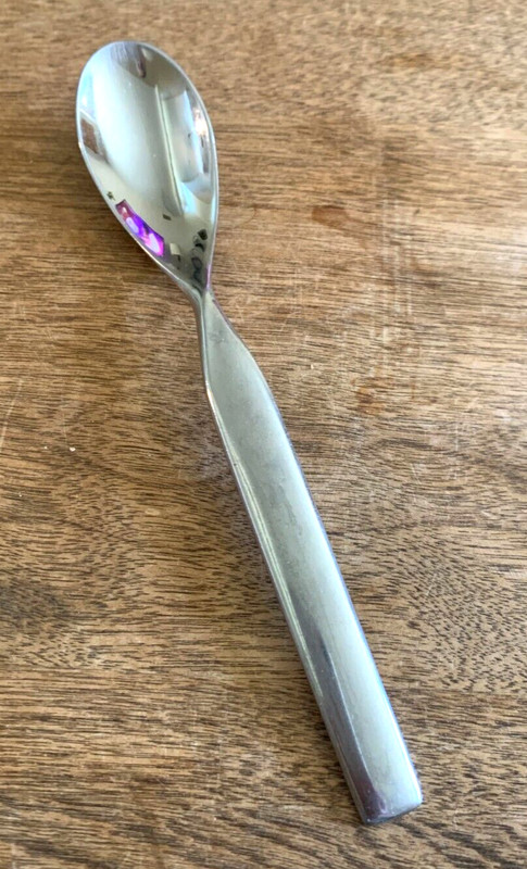 1 Teaspoon Tea Spoon Double Helix Sasaki Stainless 6 1/2 inch Ward Bennett