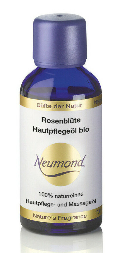 Rosenblüte Hautpflegeöl bio Körperöl Massageöl mit Rosenduft Neumond 50ml