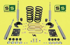 3" / 6" Drop Lowering Kit Coils SHOCKS A1211C FOR 1997 - 2003 Ford F-150 V6 2WD