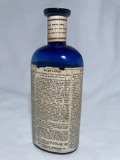 c1890s Puritana the Puritana Compound Co. Concord, N.H., Patent Medicine Bottle