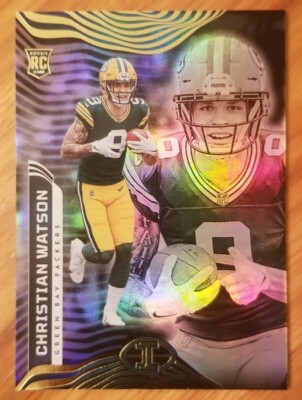 Christian Watson RC 2022 Illusions Rookie Football Card | eBay