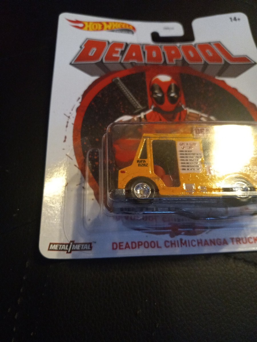 2020 Hot Wheels 1/64 Deadpool Chimichanga Truck Diecast Model