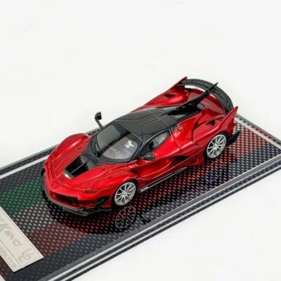 レジン製 1/64 フェラーリFXXK EVO U2 1:64 Red FXXK EVO Super Racing Sports Model Diecast Resin