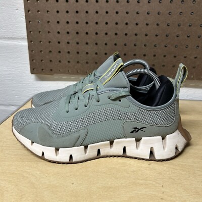 REEBOK Shoes Womens Size 9.5 Zig Dynamica Running Sneaker FZ1222 Green