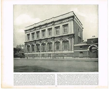 Whitehall London Antique Victorian Print 1894 #110446