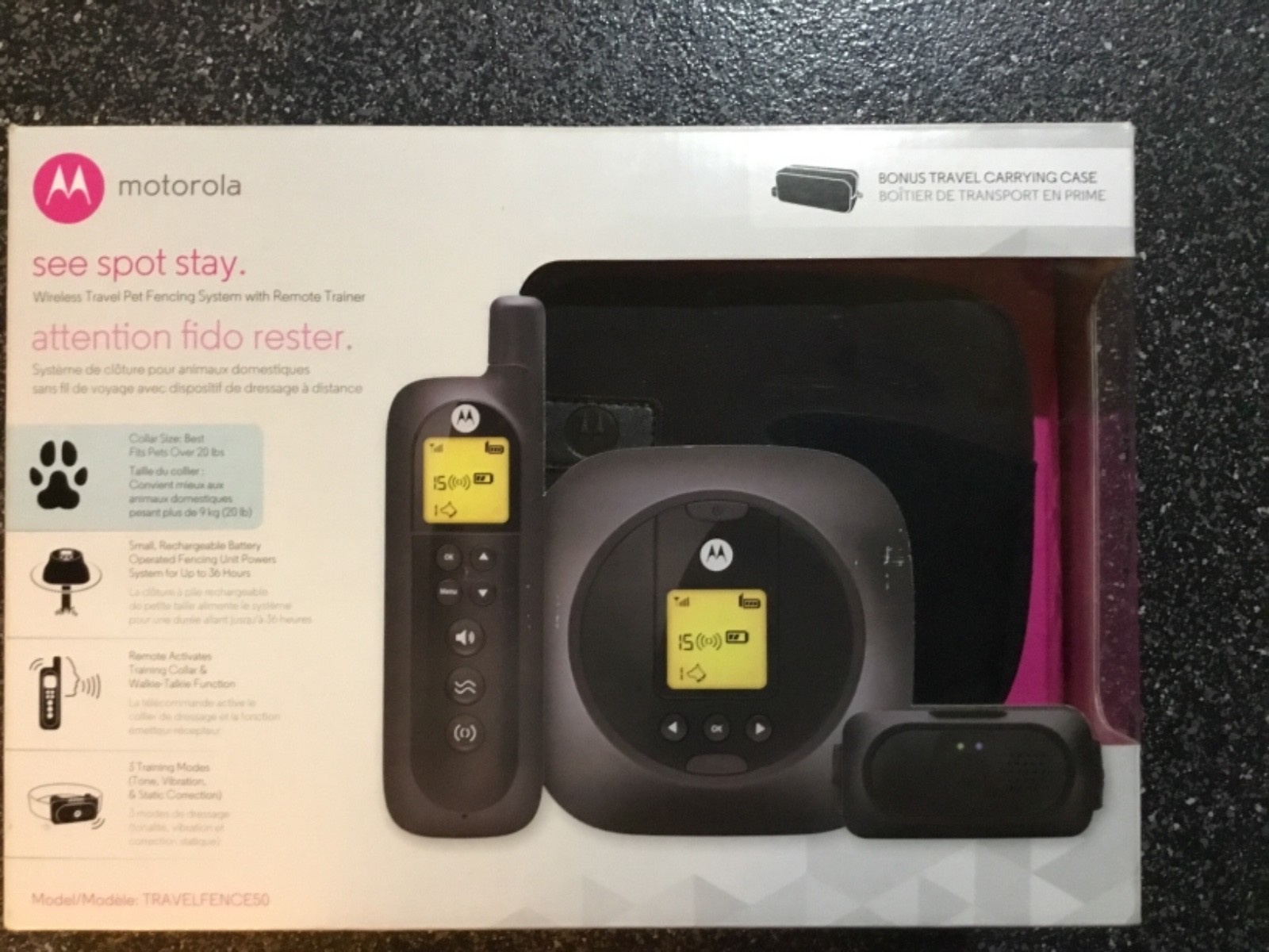 wireless fence with remote trainer