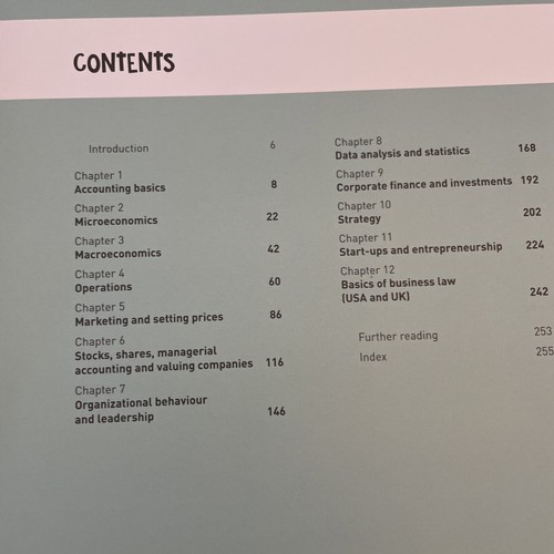 An MBA in a Book by Xander Cansell - Paperback Business Resource - Picture 3 of 12