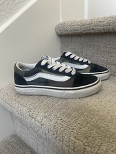 Vans Old Skool Woodland Camo Green Black White Kids Boys Size 13.5