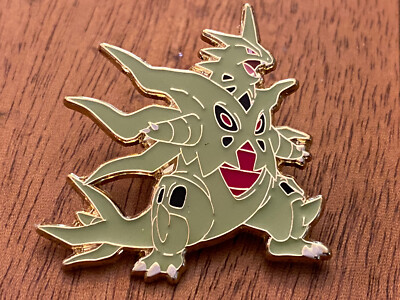 Pokémon Mega Tyranitar Official Enamel Pin 2015 | eBay