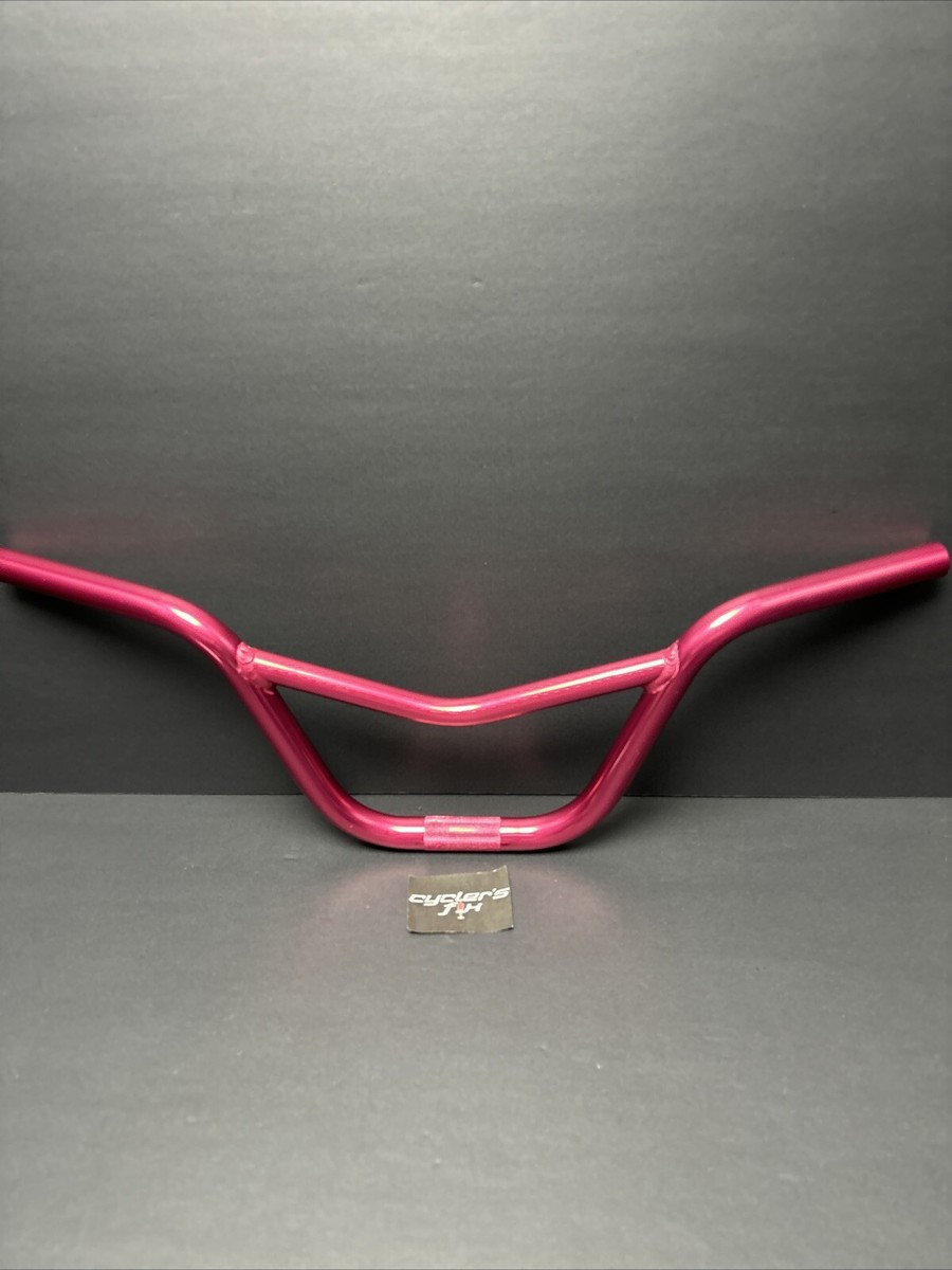 Aftermarket Anodized Redline V-Bar Style Alloy Handlebars BMX Bike