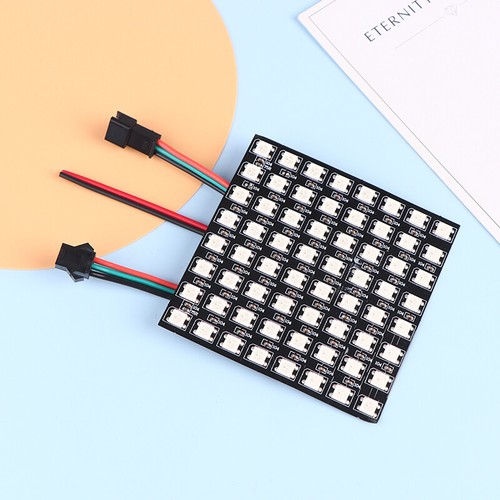 1Pc WS2812 LED 5050 RGB 8x8 64 Bit LED Matrix Module Screen LED Digital Light - Picture 10 of 12