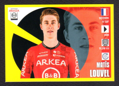 PANINI TOUR DE FRANCE 2024 Stickers #47 Matis LOUVEL
