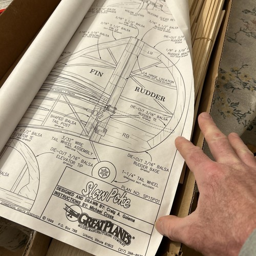 Great Planes Slowpoke .15 RC Airplane Kit eBay