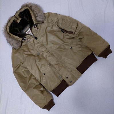 【渡月橋】AVIREX N-2B Flight Jacket Avirex Flight Jacket N-2B Black size L Vintage USED from