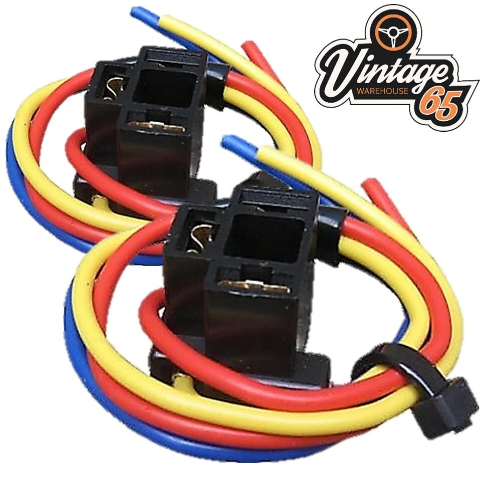 Morris Minor 7 " Umwandlung Beam Ovp Kristall Xenon Halogen Scheinwerfer Set - Bild 4 von 4