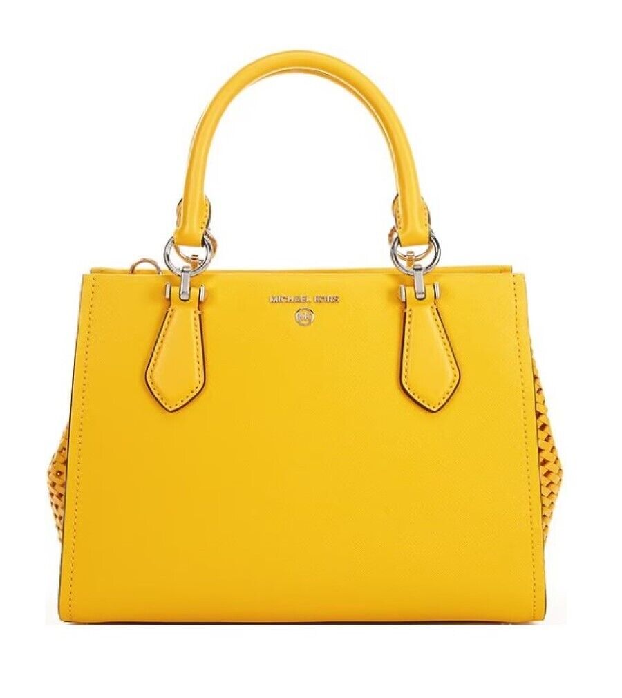 【送料&関税込】Michael Kors Marilyn Leather Handbag New Michael Kors Women's Marilyn Medium Leather Satchel Bag