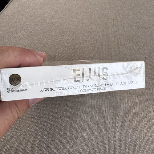 New & Sealed ELVIS PRESLEY 2 x CD 50 WORLDWIDE GOLD HITS Vol. 1 Parts 1 & 2 ~NEW - Foto 3 di 3