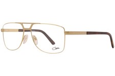 Cazal 7081 003 Eyeglasses Men's Gold Full Rim Pilot Optical Frame 59-mm