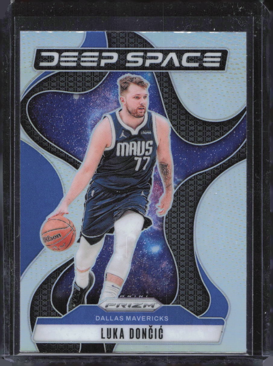 2024-25 Panini Prizm #4 Luka Doncic Deep Space Prizms Silver
