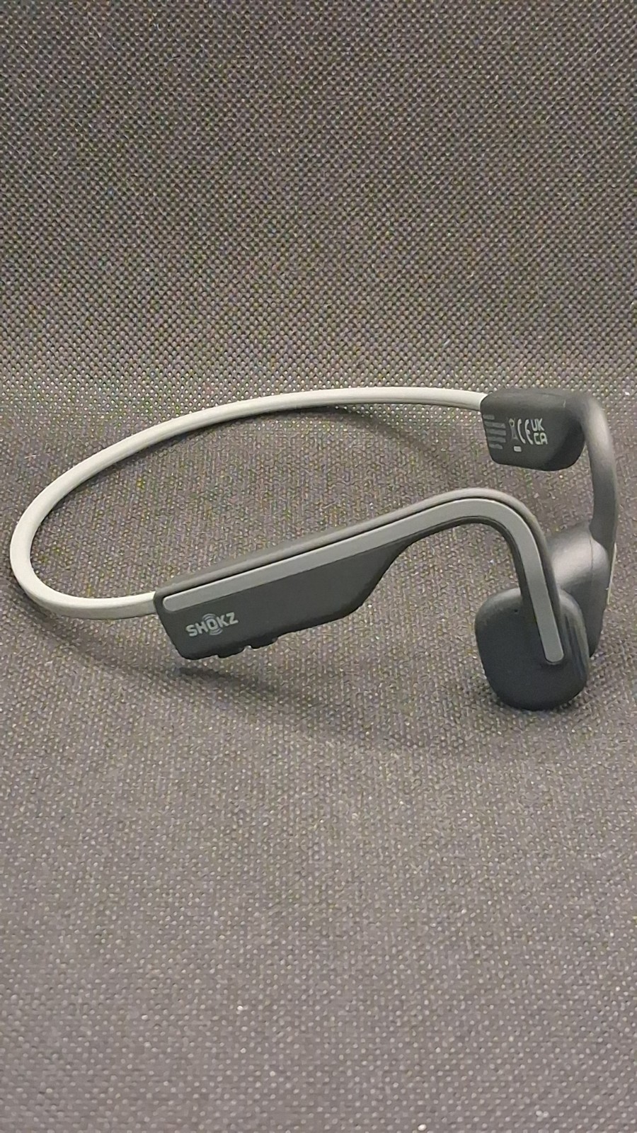 Shokz Bone Conduction Open Ear Headphones - Gray S661 - Pre-Owned - No Box