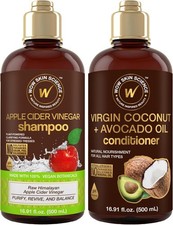Image of WSS Apple Cider Vinegar Shampoo & Conditioner Set Hair Growth Shampoo