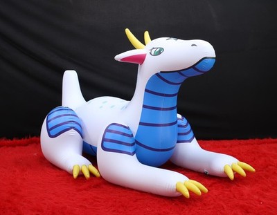 Dragon Ride Cartoon Inflatable-inflate Blow Toy Pool Party Home Decor Custom 2m