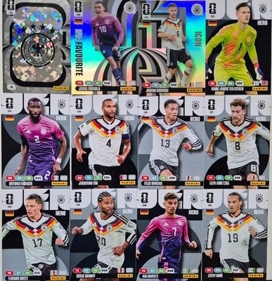 Panini Fifa World Cup 2026 12x  Teamcards Germany