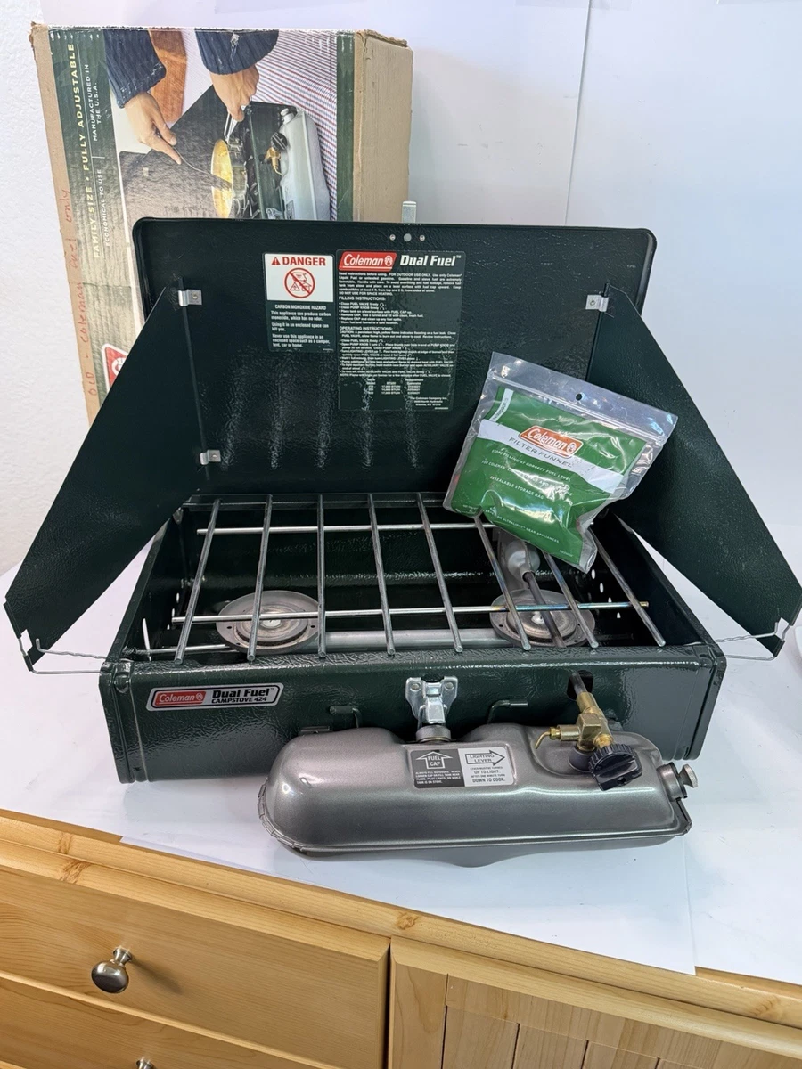 Coleman Dual Fuel Stove 424 for sale | eBay