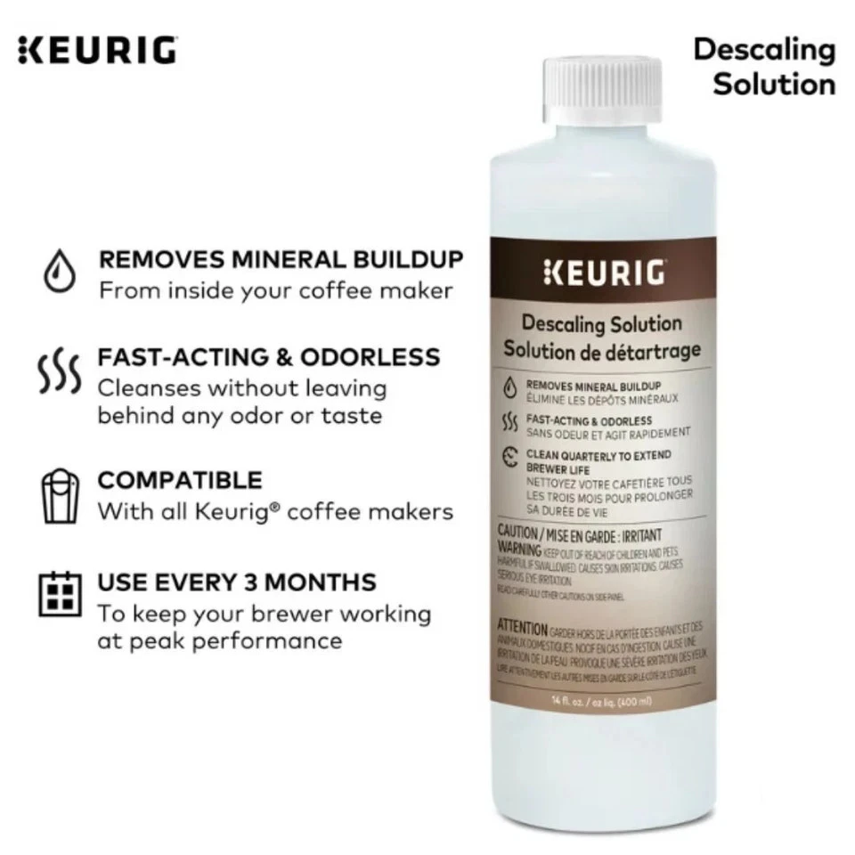 Solução de descalcificação Keurig - Mantenha seu café Keurig 2.0 e 1.0 no seu melhor - Imagem 2 de 3