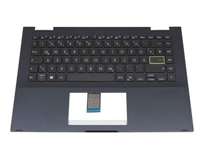 ASUS 90NBORN1-R31GE2 keyboard including top case DE German black/black ~D~