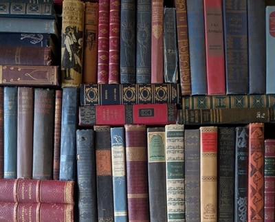 Lot of 20 Vintage Old Rare Antique Hardcover Books - Mixed Color - Random