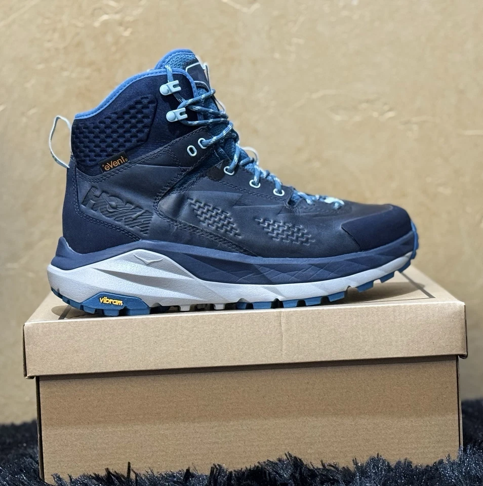 Botas de trekking Hoka para mujer Kaha GTX Gore-Tex ligeras azul marino talla 8,5 Foto 3 de 4