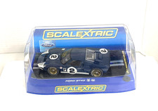 Scalextric 1/32 Slot Car Ford GT40 C3066 MKll 1966 D Gurney 2 LN/Box