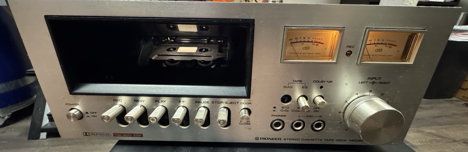Pioneer CT-F2121 Stereo Cassette Tape Player/Recorder Working | eBay