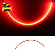 Red 130Mm Edison Bulb 3V Cob LED Filament Flexible Lamp Parts, Warm Light Edison