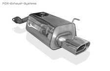  Sportauspuff Honda Civic 7 5-türig Typ EU 135x80 flachoval