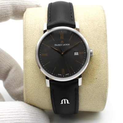 Maurice Lacroix Eliros Steel Black Dial Quartz Ladies Watch EL1084-SS001-811