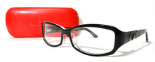 Valentino, Italy 5768 Eyewear 53-15-130 NEW Black plastic eyeglass frame