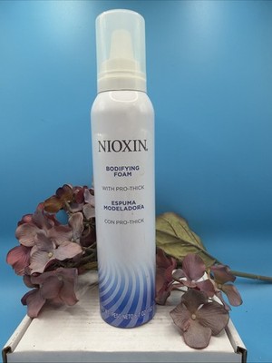 Nioxin Styling Pro Thick Bodifying Hair Foam 6.7 Oz Espuma Modeladora New F-8