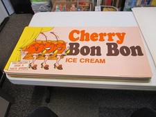 Baskin Robbins ice cream 1984 CHERRY BON BON store sign poster chorus line dance