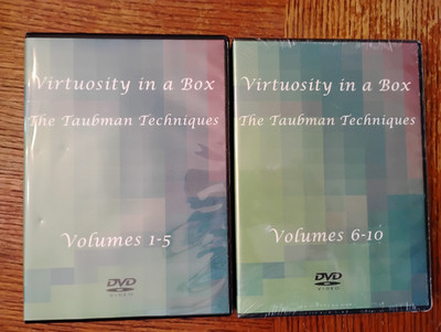 Virtuosity in a Box: The Taubman Techniques, 10 volume set on DVD, Edna Golansky