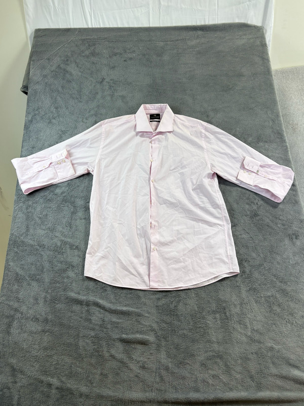 Scotch & Soda Button-up Shirt Mens Size 2XL Pink Casual Long Sleeve Collared