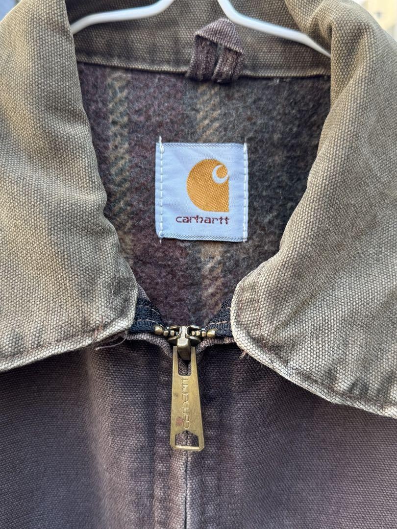 希少90'sCarhartt デトロイトジャケット JB0873 モカパープル 【公式通販】