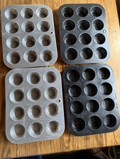 Lot Of Four Mini Muffin Pans