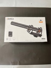 Comica Microfono Shotgun Senza Fili a Condensatore Supercardioide 2.4G, Microfon