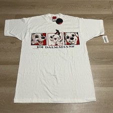 Vintage 101 Dalmations T-Shirt New With Tags Walt Disney