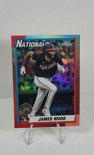 2025 Topps Chrome - 1990 Topps Baseball James Wood #90CB-15 (RC)