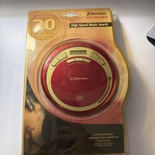 Emerson HD7999RD Portable CD Player NEW Sealed 20 Track Memory