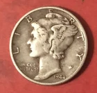 1944 Mercury Dime 90% Silver Wing Liberty Dime